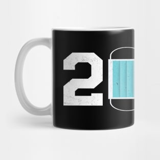 2021 mask and vaccine Mug